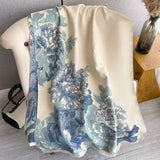 REVERSIBLE WRAP BLUE/WHITE BLOOM