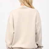 BUTTER SOFT COWL NECK SWEATSHIRT (additional colors)