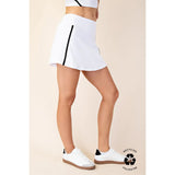 RECYCLED BUTTER SKORT