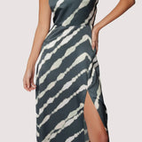 ELISA MAXI HALTER DRESS
