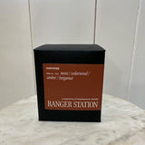 RANGER STATION CANDLE 8OZ LEATHER/PINE O/S