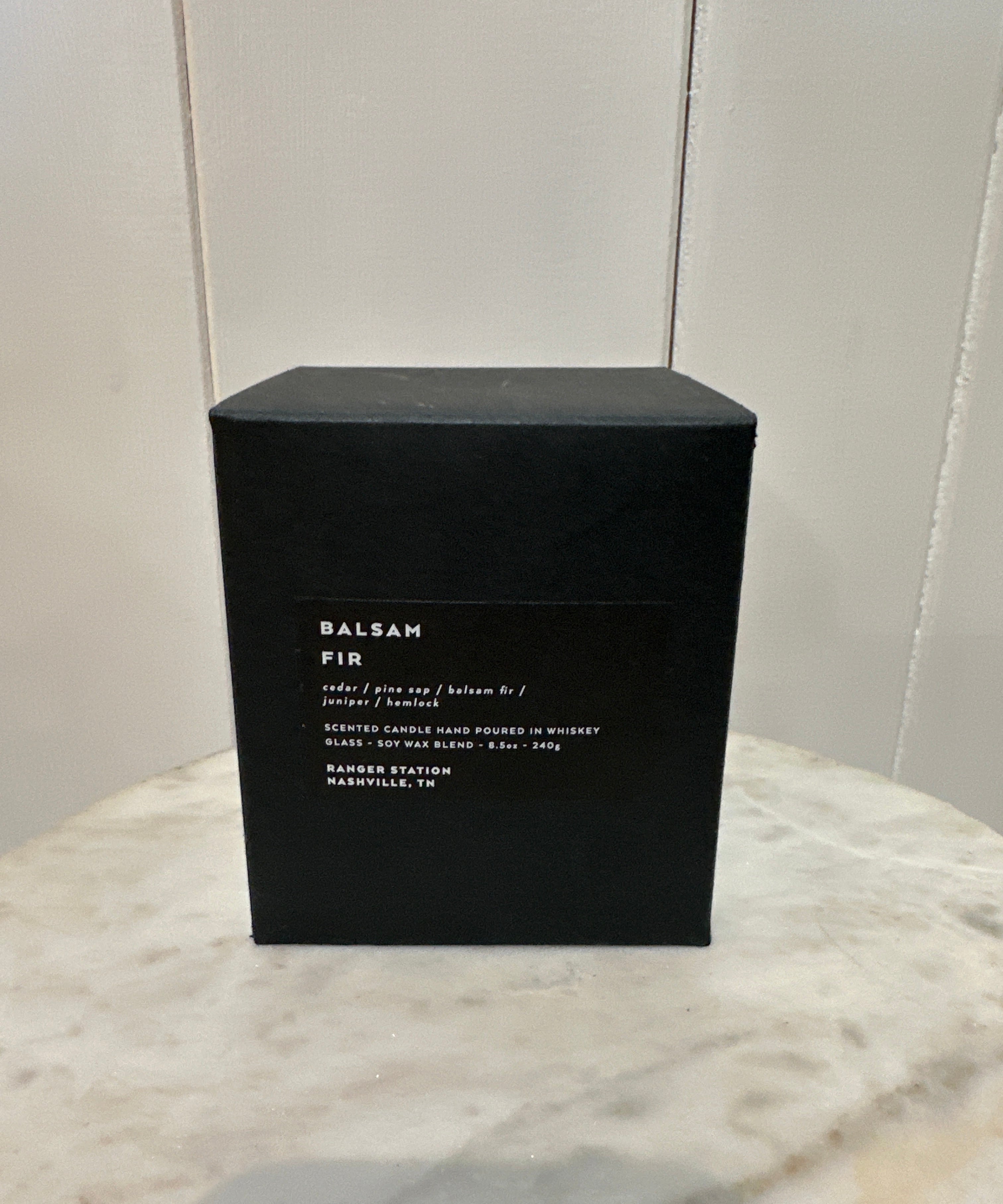 RANGER STATION CANDLE 8OZ LEATHER/PINE O/S
