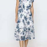 TIE DYE CHIFFON DRESS