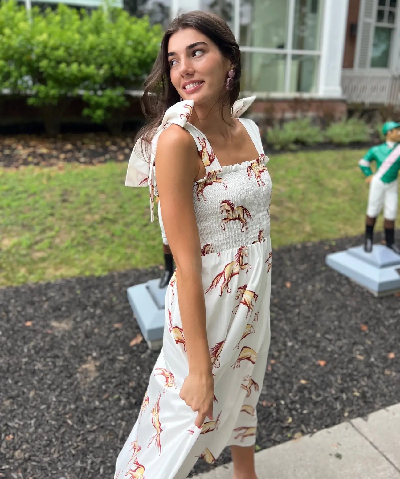 HORSE PRINT MAXI