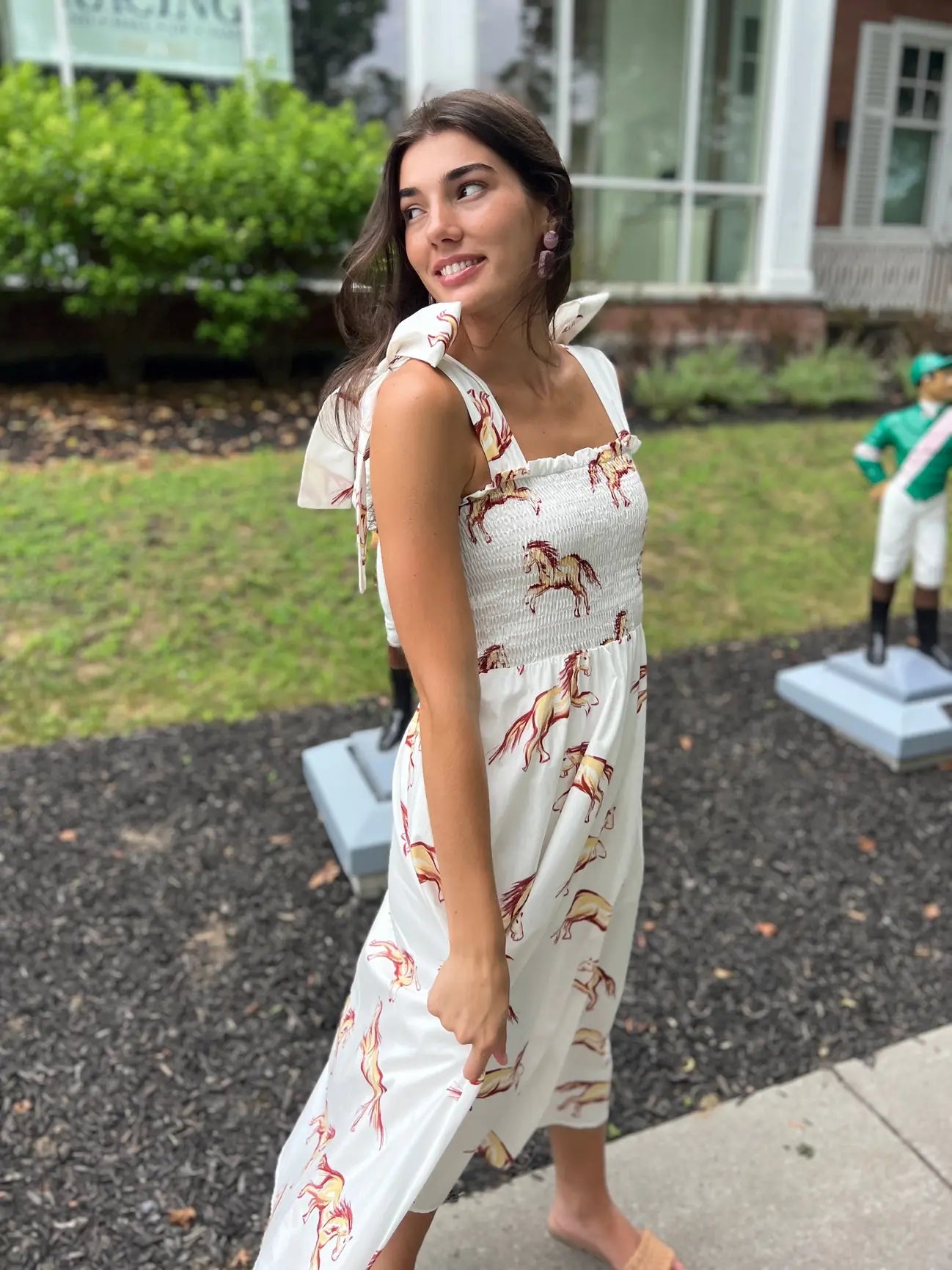 HORSE PRINT MAXI