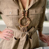BRONTE NECKLACE CARAMEL