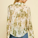 FRENCH SCENIC PRINT TOP (additional colors)