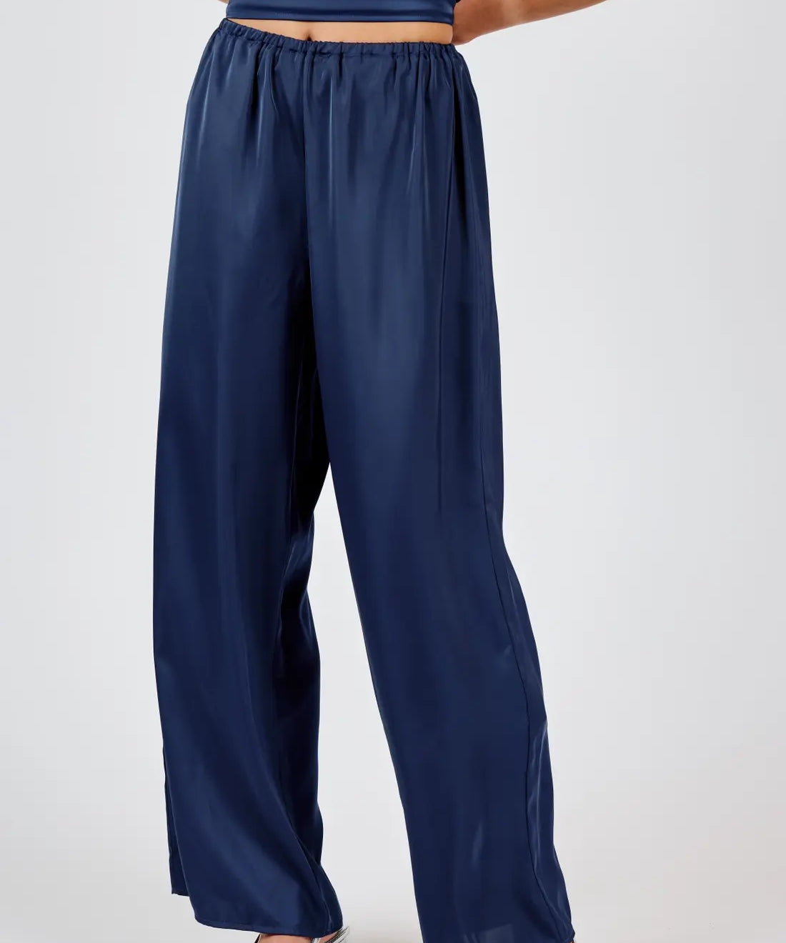 FULL OF LIFE SATIN PANTS