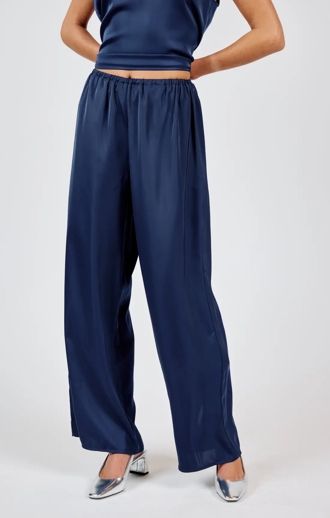 FULL OF LIFE SATIN PANTS