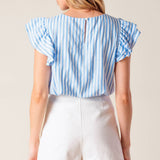 GOLD BUTTON MINI SKORT