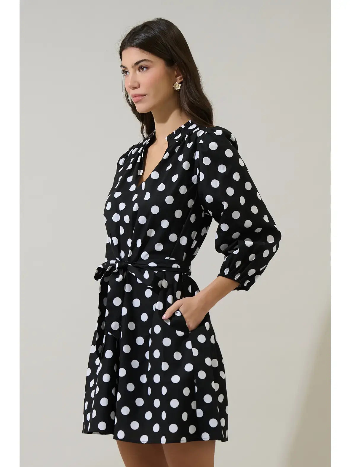 ISABELLE DOT MINI DRESS