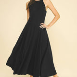 HALTER NECK MAXI DRESS