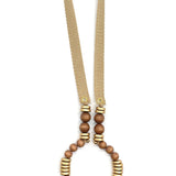 BRONTE NECKLACE CARAMEL