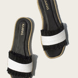 RAFFIA ESPADRILLE SANDAL