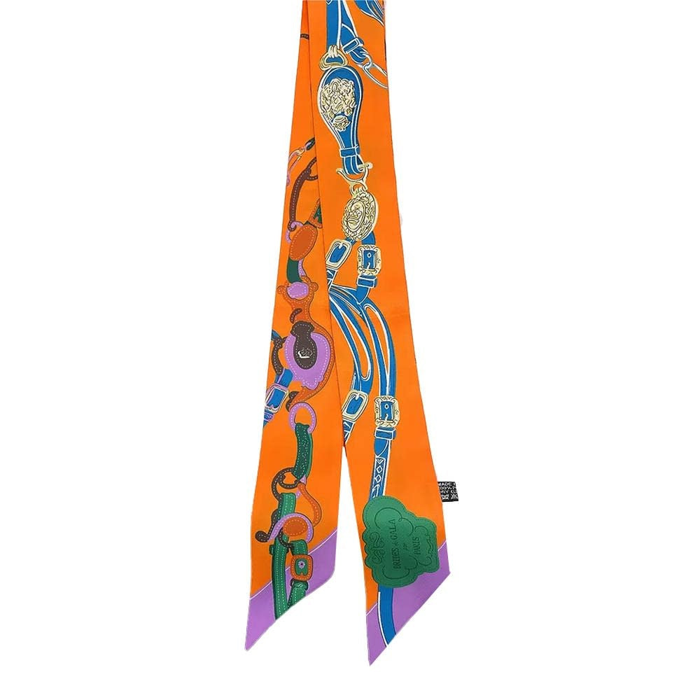EQUESTRIAN SILKY TWILLY SCARF (multiple colors)