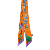 EQUESTRIAN SILKY TWILLY SCARF (multiple colors)