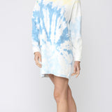 FRENCH TERRY SHIFT DRESS
