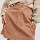 CORDUROY MINI SKIRT