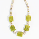 Glow Green Tube Necklace