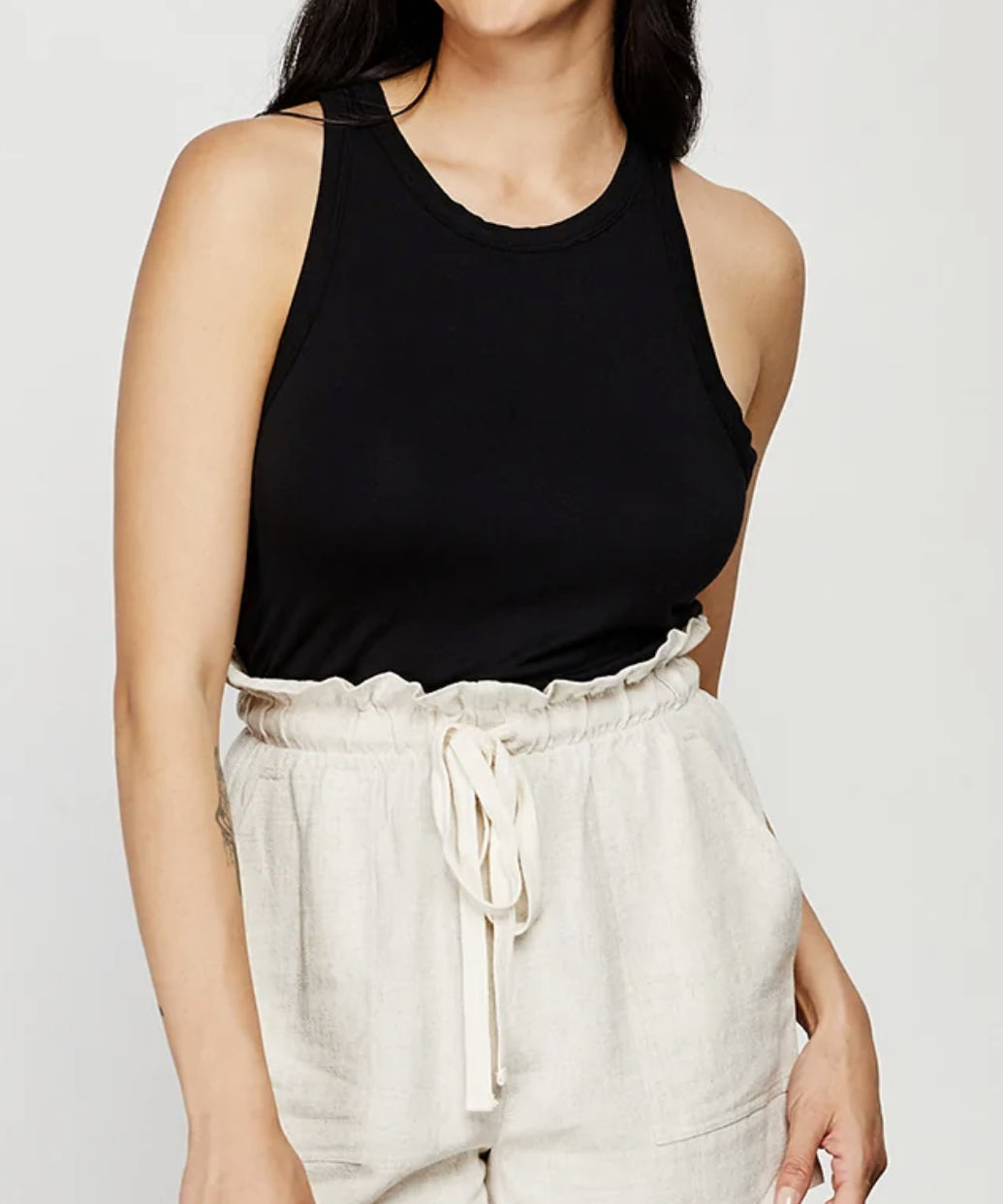 LEILA HIGH NECK TANK