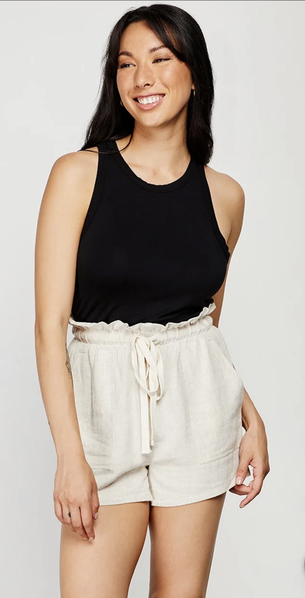 LEILA HIGH NECK TANK
