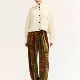Funnel Neck Crop Cardigan