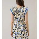 LEYLA RUFFLE MINI DRESS