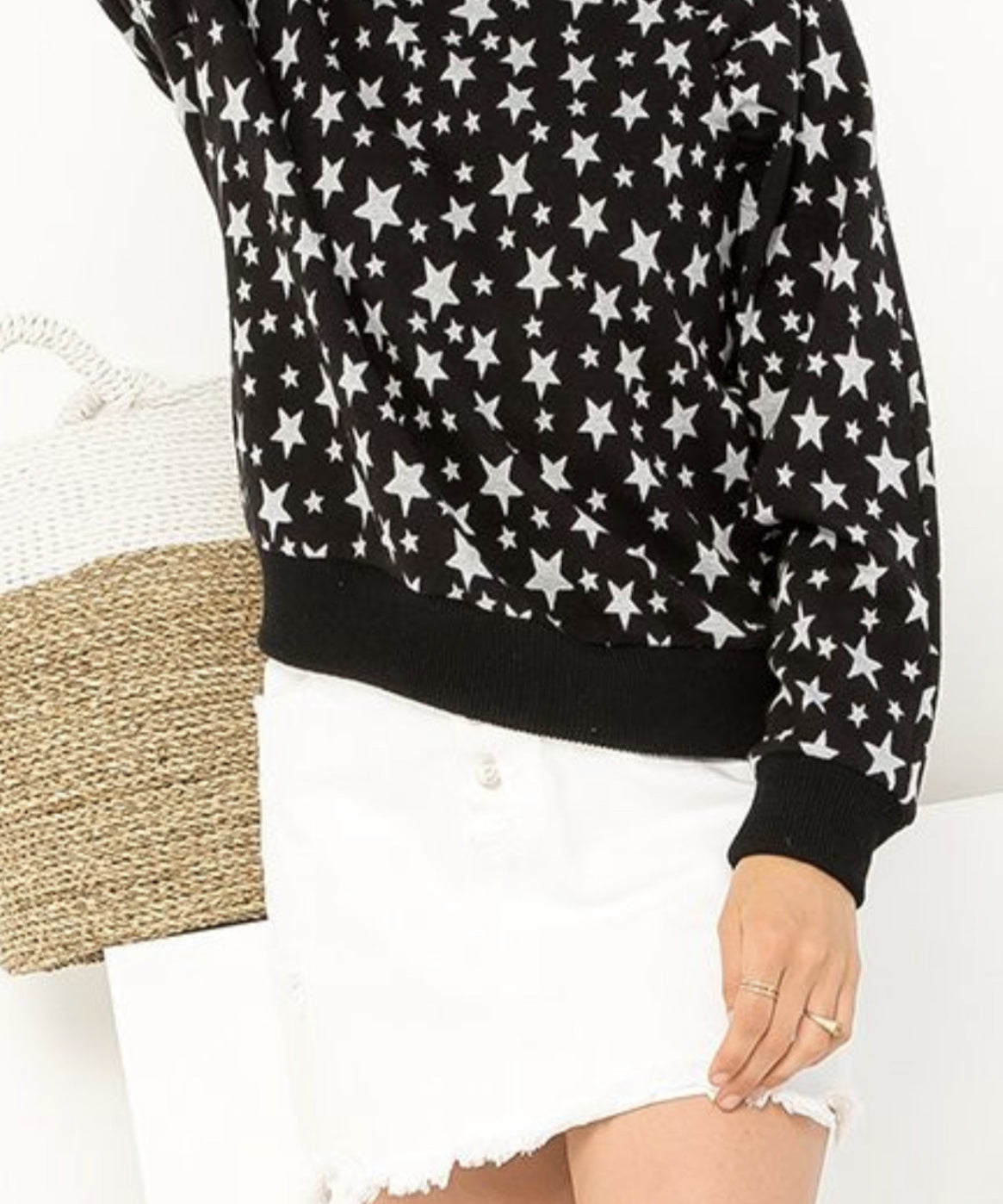 STAR CREWNECK SWEATSHIRT