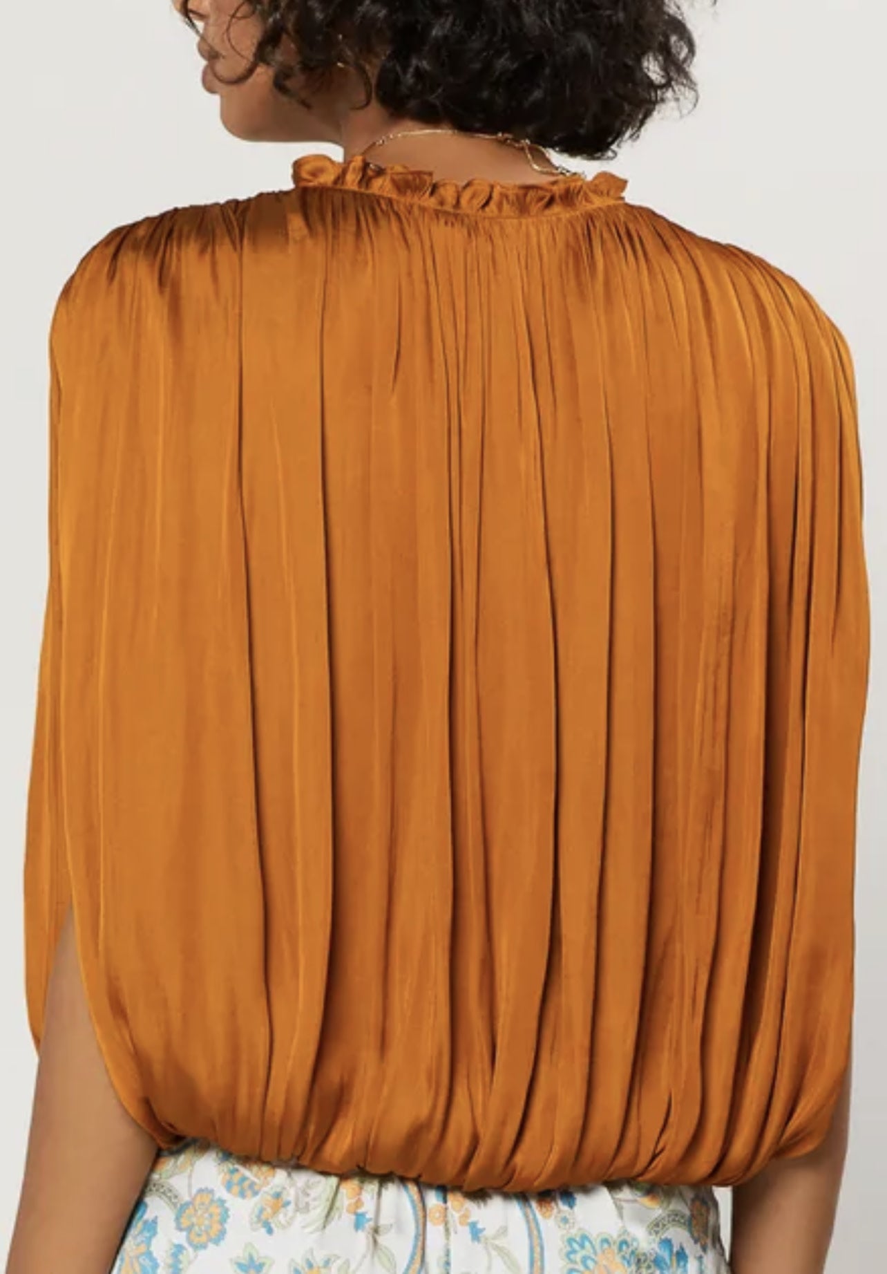 SLVLS SHIRRING TOP