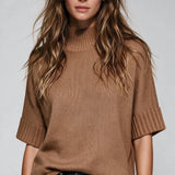 Chunky Ribbed Knit Sweater Top