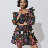 KIRA FLORAL MINI DRESS
