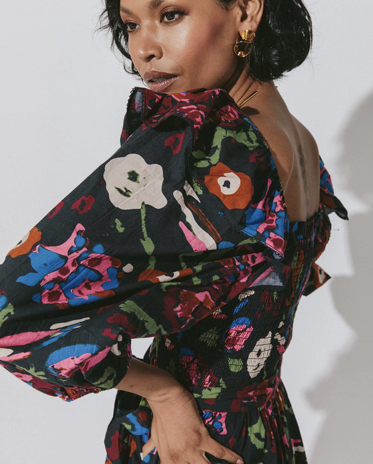 KIRA FLORAL MINI DRESS