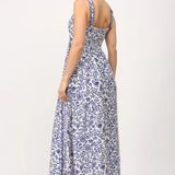 CLARISE EMPIRE MIDI DRESS