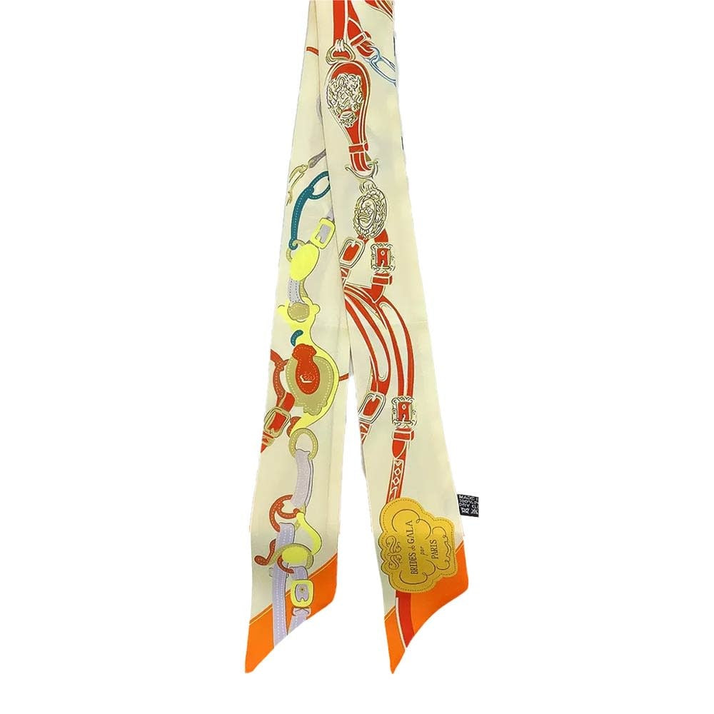 EQUESTRIAN SILKY TWILLY SCARF (multiple colors)