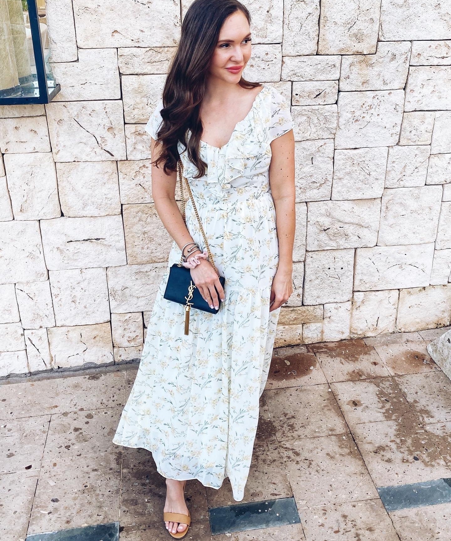 FLORAL MIDI DRESS