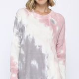 TIE DYE TUNIC SWEATER
