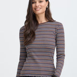 Java Striped LSLV Tee
