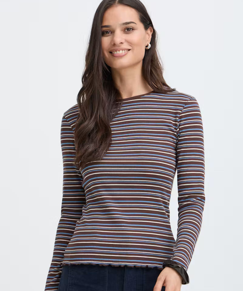 Java Striped LSLV Tee