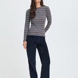 Java Striped LSLV Tee