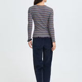 Java Striped LSLV Tee