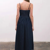 DENIM MIDI DRESS
