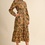 FLORAL BUTTON MIDI