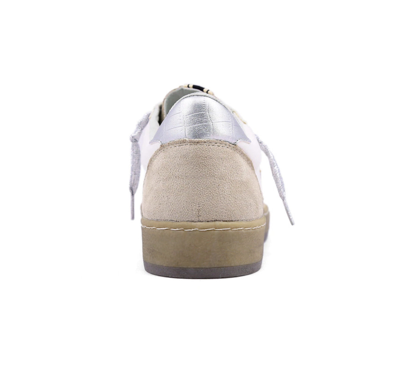 LEATHER AND SUEDE SNEAKERS