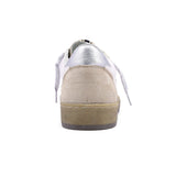 LEATHER AND SUEDE SNEAKERS