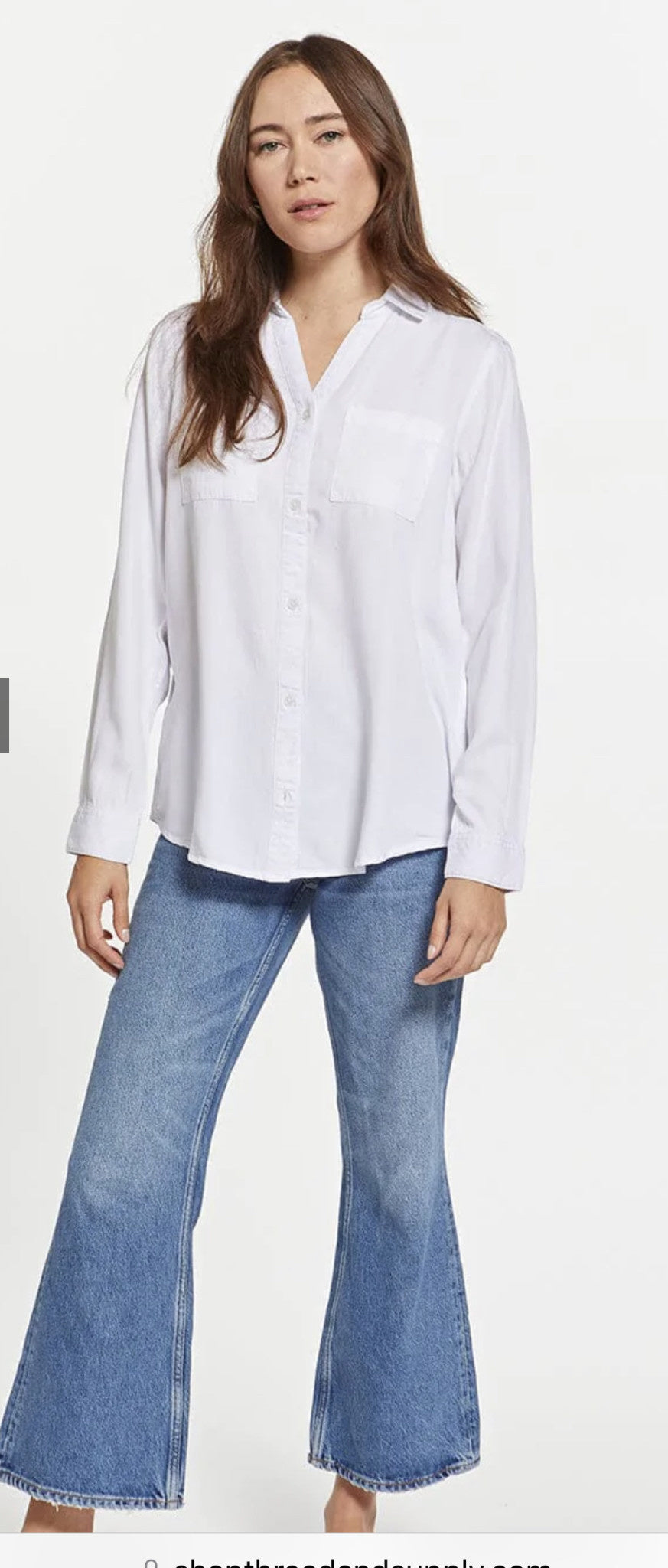 GINGER DBL POCKET LSLV SHIRT