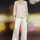 LSLV SHIMMER LUREX TOP