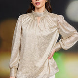 LSLV SHIMMER LUREX TOP