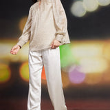 LSLV SHIMMER LUREX TOP