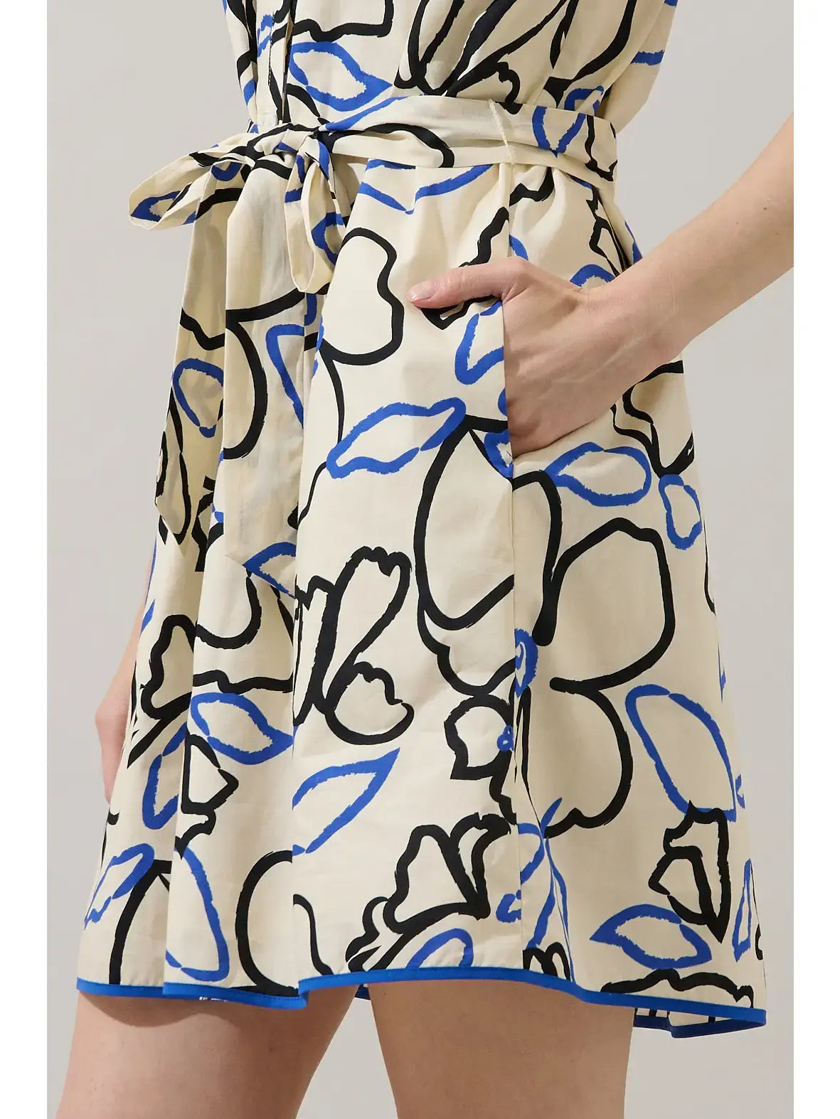 LEYLA RUFFLE MINI DRESS