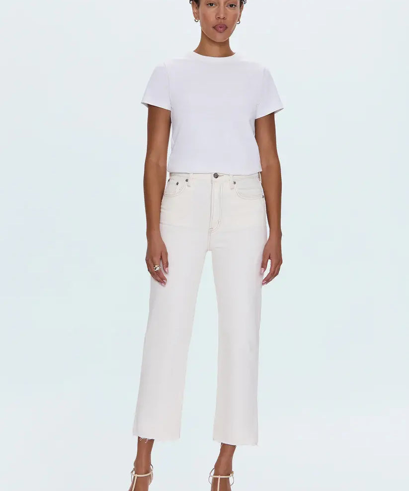 CASSIE CROP SUPER HIGH RISE STRAIGHT